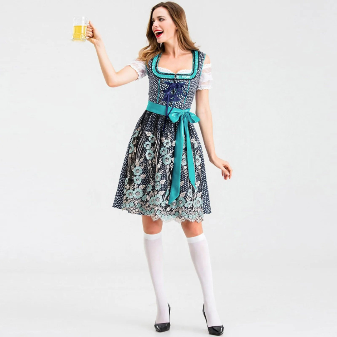 Isabelle | Damen Elegantes Oktoberfest Dirndl Kleid | 2024