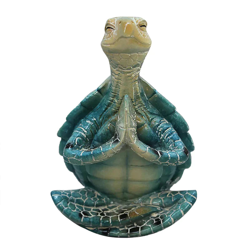 ZenSkildpadde Dekorative Figur – Beruhigendes Design mit Feinen Details