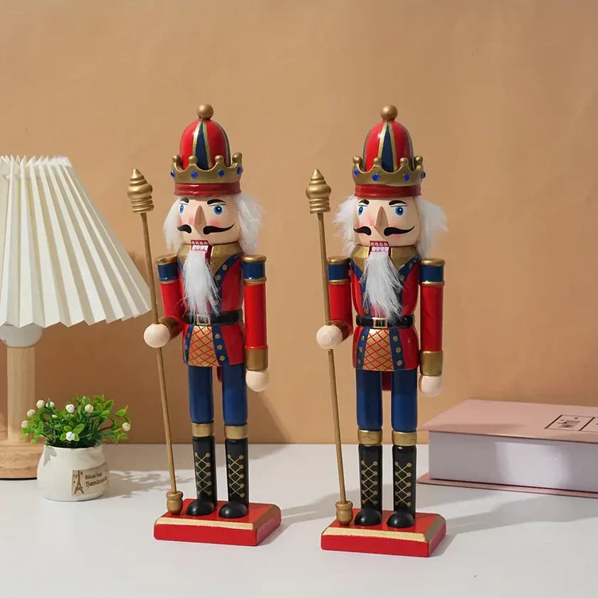FestiveGuard - Traditionelle Nussknacker-Dekoration für festlichen Weihnachtsspaß