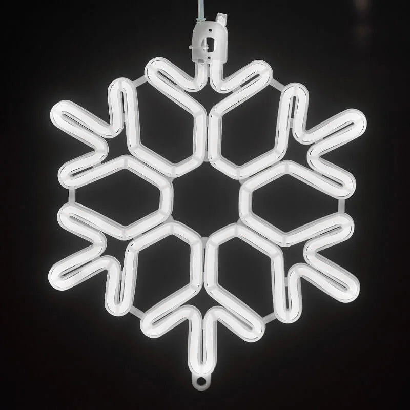 SnowGlow LED Schneeflockenbeleuchtung – Magisches Glühen für eine bezaubernde Atmosphäre