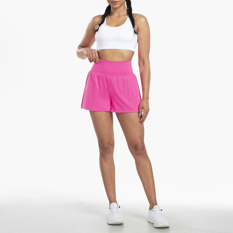 Rebecca - Hochgeschnittene Sports Shorts