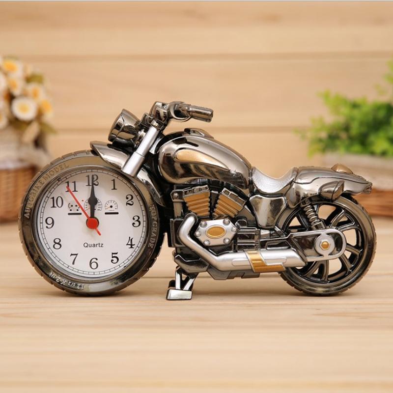 Vintage-Stil - Motorrad Quarz Uhr