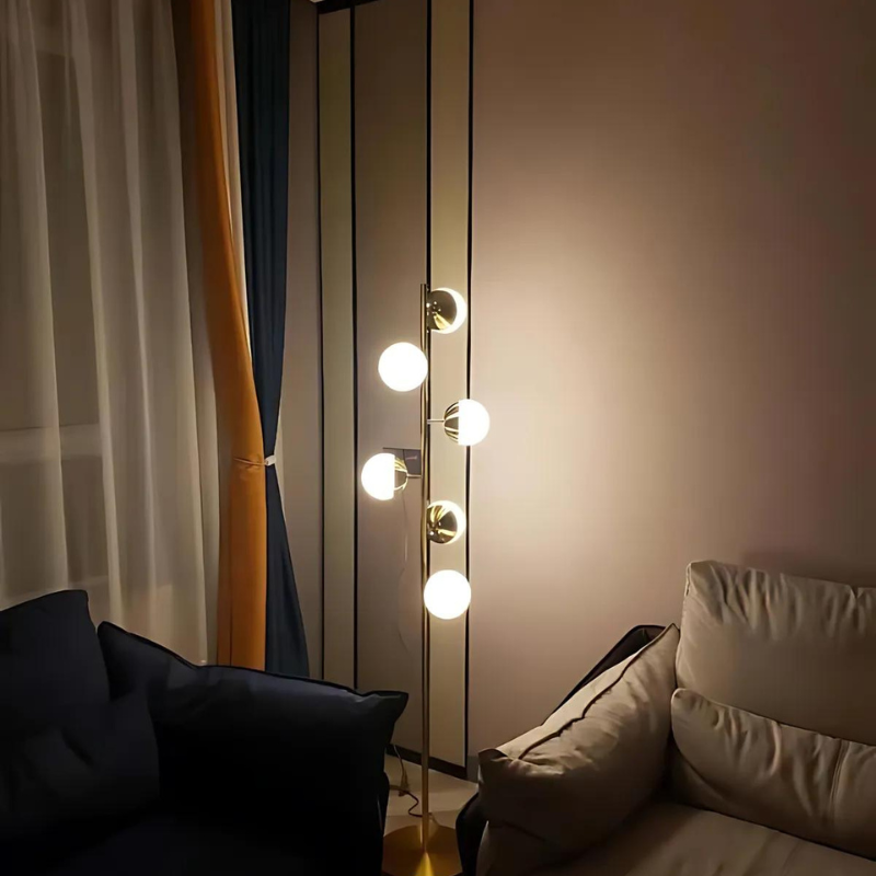LumiSphere Moderne Tischlampe – Elegante & Stimmungsvolle Beleuchtung