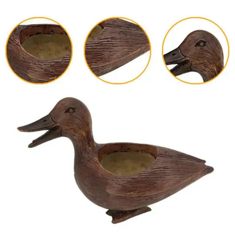QuackBloom Keramische Enten Blumenkübel