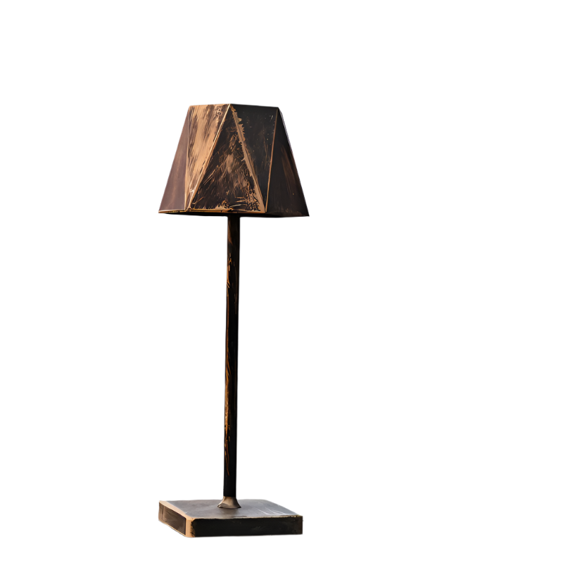 LumaHex wiederaufladbare sechseckige Tischlampe – Tragbare LED-Lampe