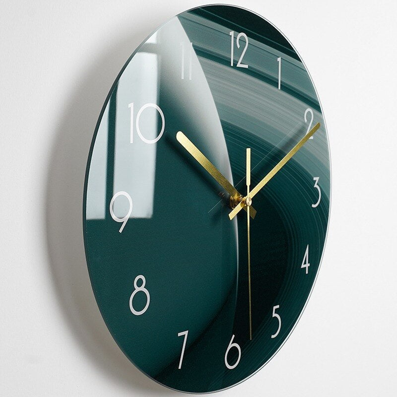 GlassEra Elegante Wanduhr aus Glas – Modernes Design für Ihr Zuhause