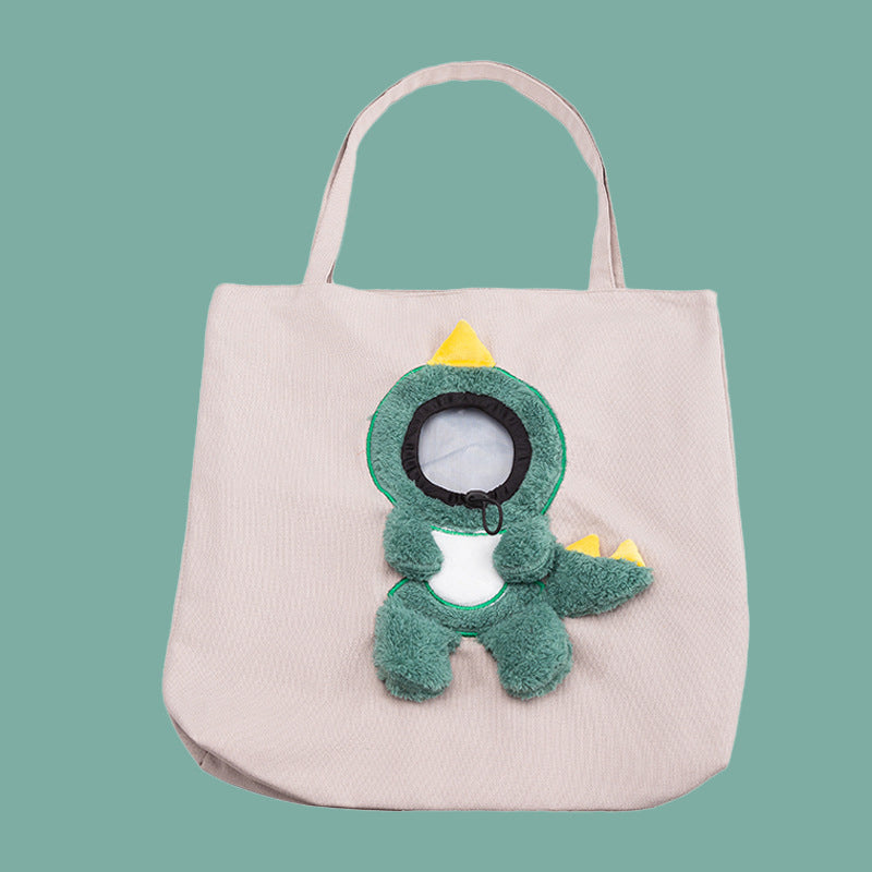 PetPouch - Süße Haustiertasche aus Leinen