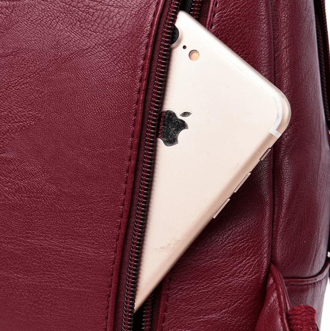 Sofia Leder Rucksack – Zeitlose Eleganz und Praktische Funktionalität
