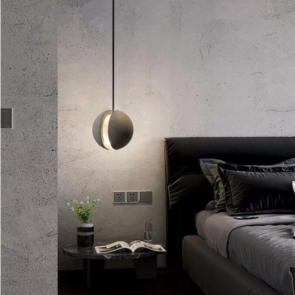 UrbanLume Industrielle Betonlysekrone