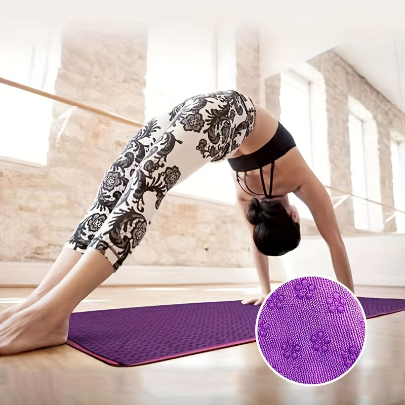 Anti-Rutsch Yoga Matte – Faltbar & Waschbar