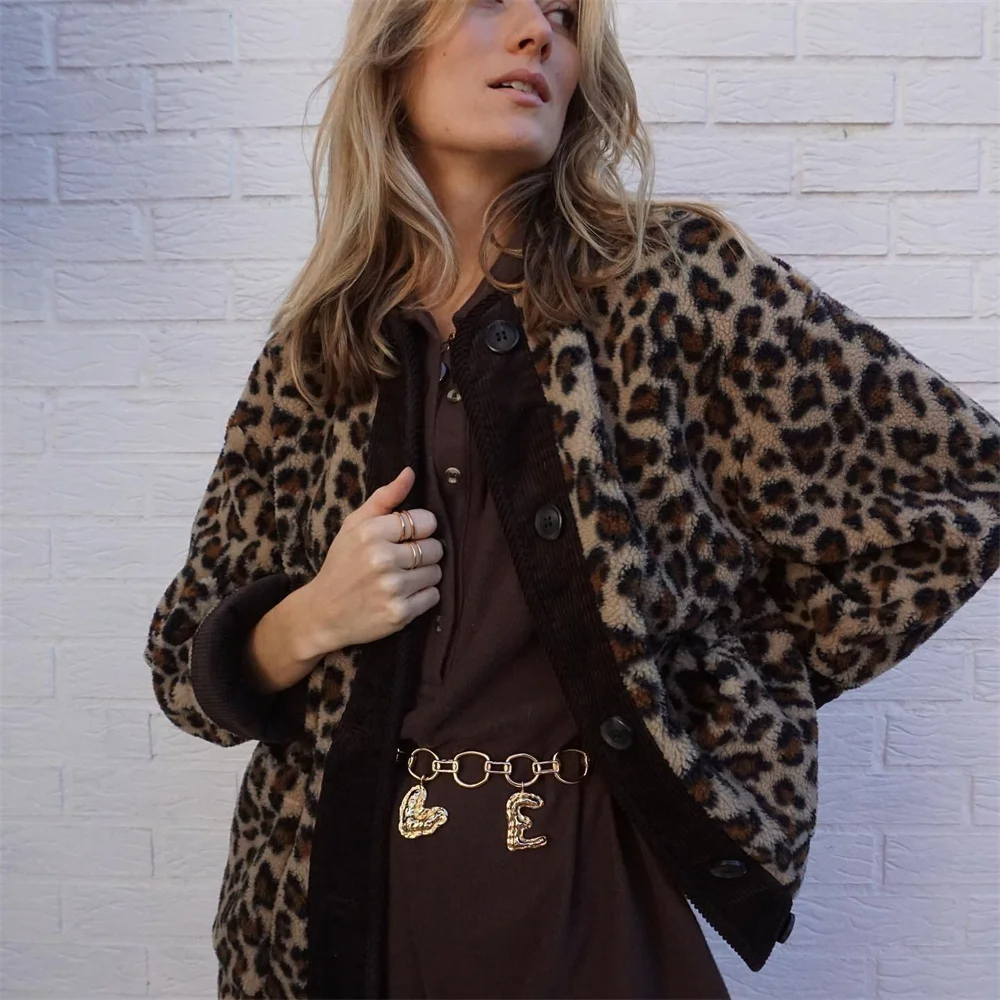 Sophia Leopardenjacke – Stilvoller Komfort für jede Saison