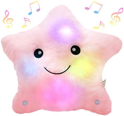 SternenGlow Plüsch Nachtlicht – Weicher Stofftier mit Musik und Licht