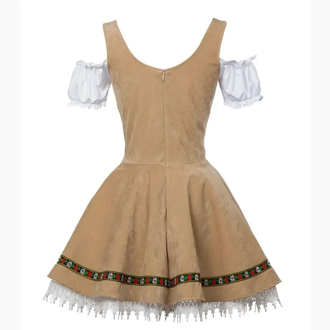 Sarah | Damen Charmantes Oktoberfest Dirndl Kleid | 2024