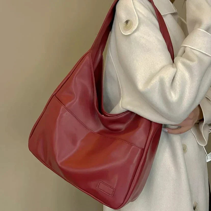 Ida - Zeitlose Hobo-Tasche aus Leder für mühelosen Eleganz