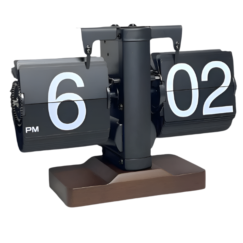RetroFlip Silent Flip-Uhr – Vintage-Stil mit moderner Präzision