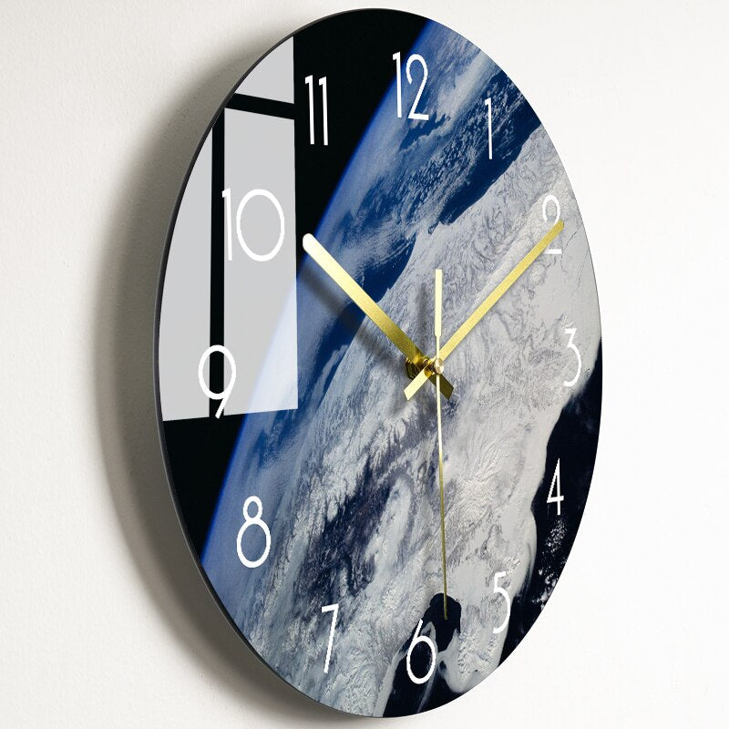 GlassEra Elegante Wanduhr aus Glas – Modernes Design für Ihr Zuhause