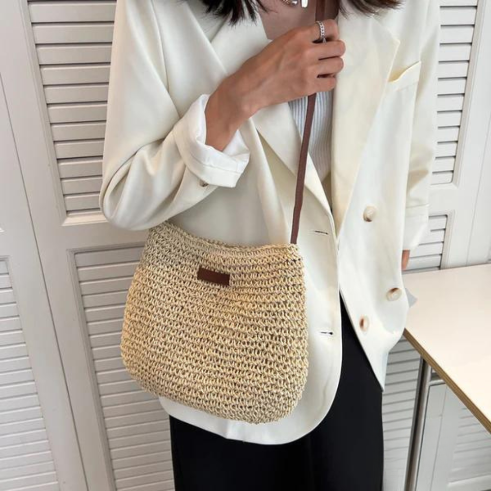 Emily - Bohemian Garn Schultertasche für einen unkonventionellen Stil