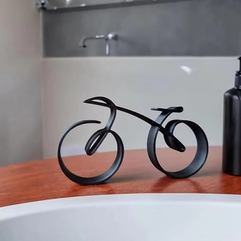 WireframeBike - Abstrakte Fahrradskulptur Einrichtung