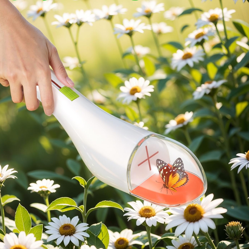 BugCatch Insektfänger – Schnellauslöserv mit kompaktem Design für sichere und humane Insektenbekämpfung