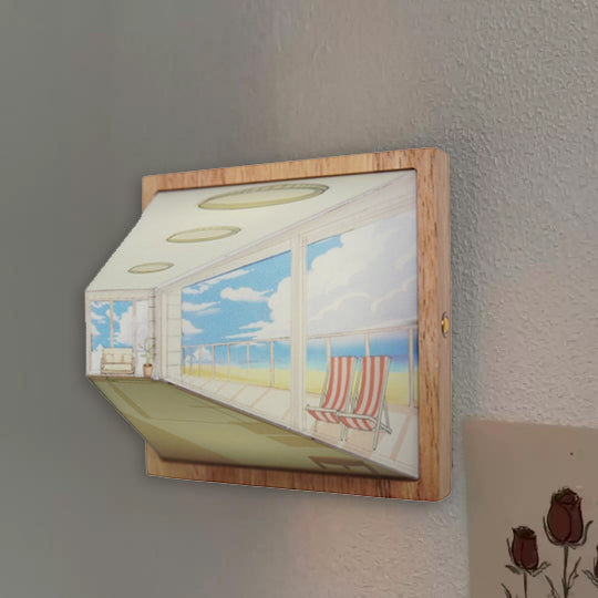 ArtGlow - 3D optische Illusions-Wandlampe