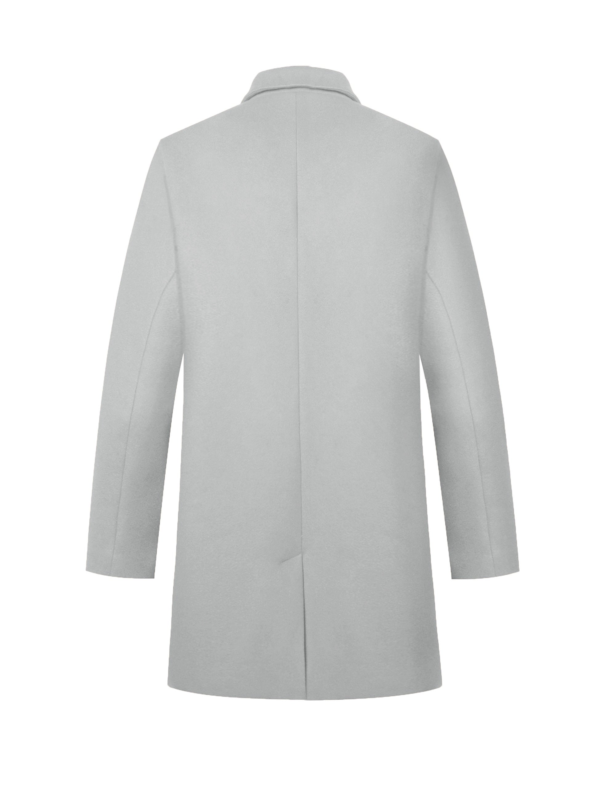 Hudson Klassischer Knopf-Trenchcoat