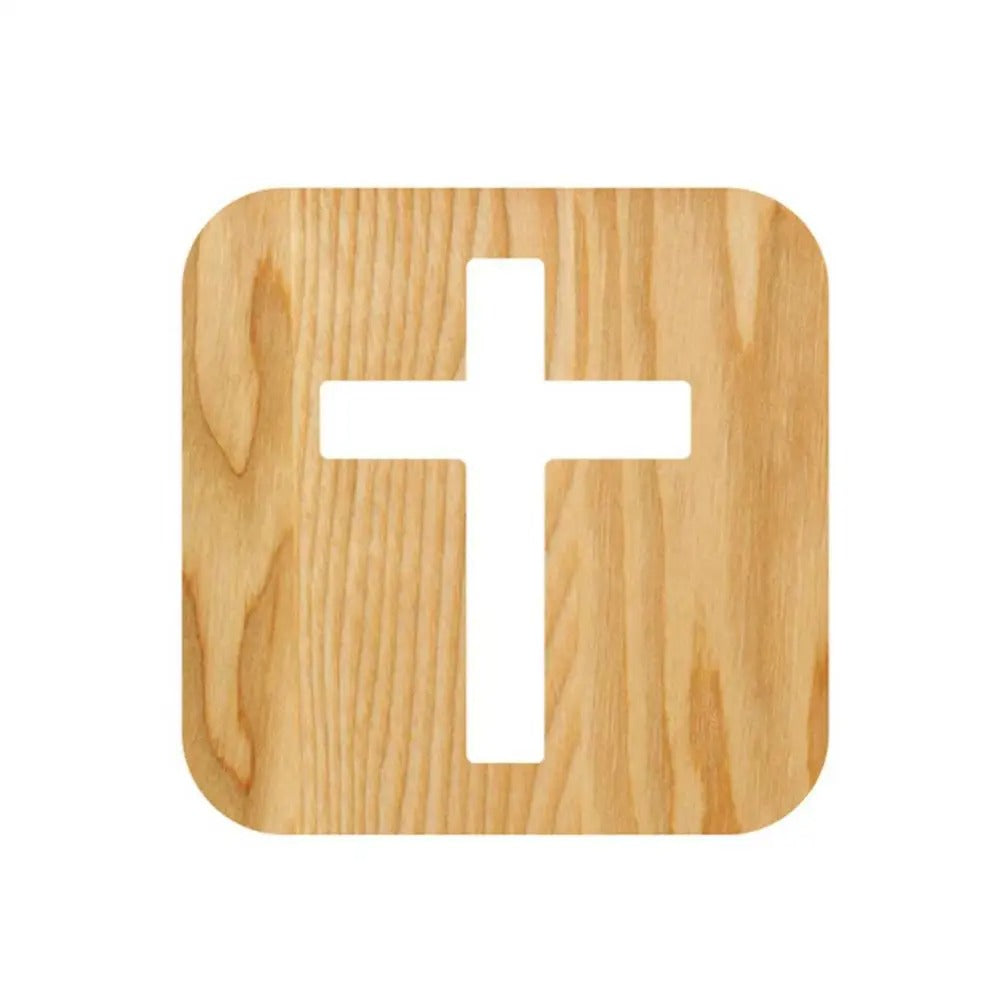 IlluminatedFaith – Minimalistische Kreuz-Nachtlampe