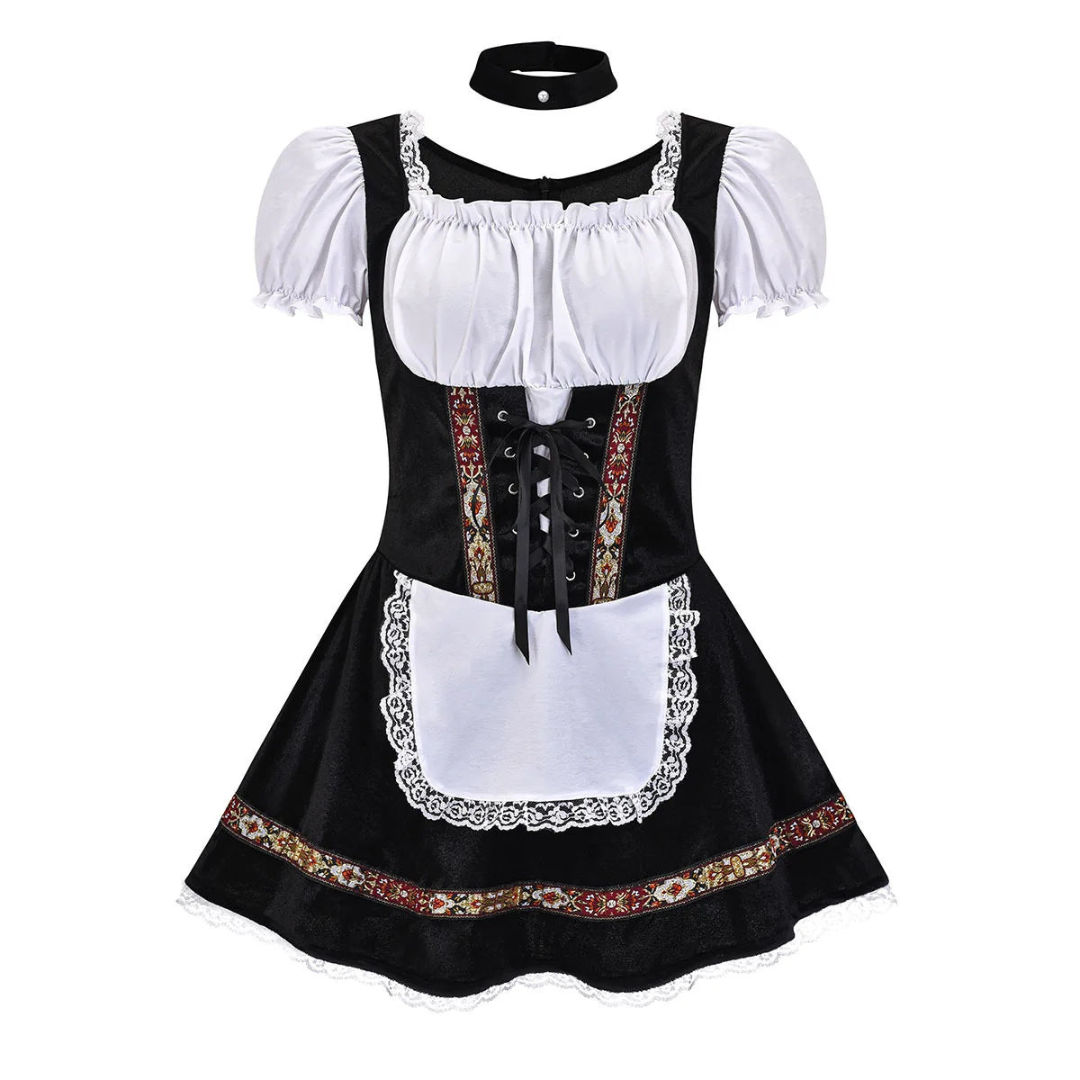 Sarah | Damen Charmantes Oktoberfest Dirndl Kleid | 2024