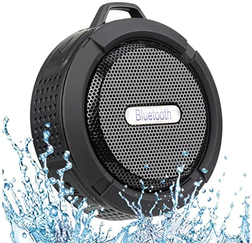 SoundGrip Tragbarer Bluetooth-Lautsprecher – Kabellos & Wasserabweisend mit Saugnapf