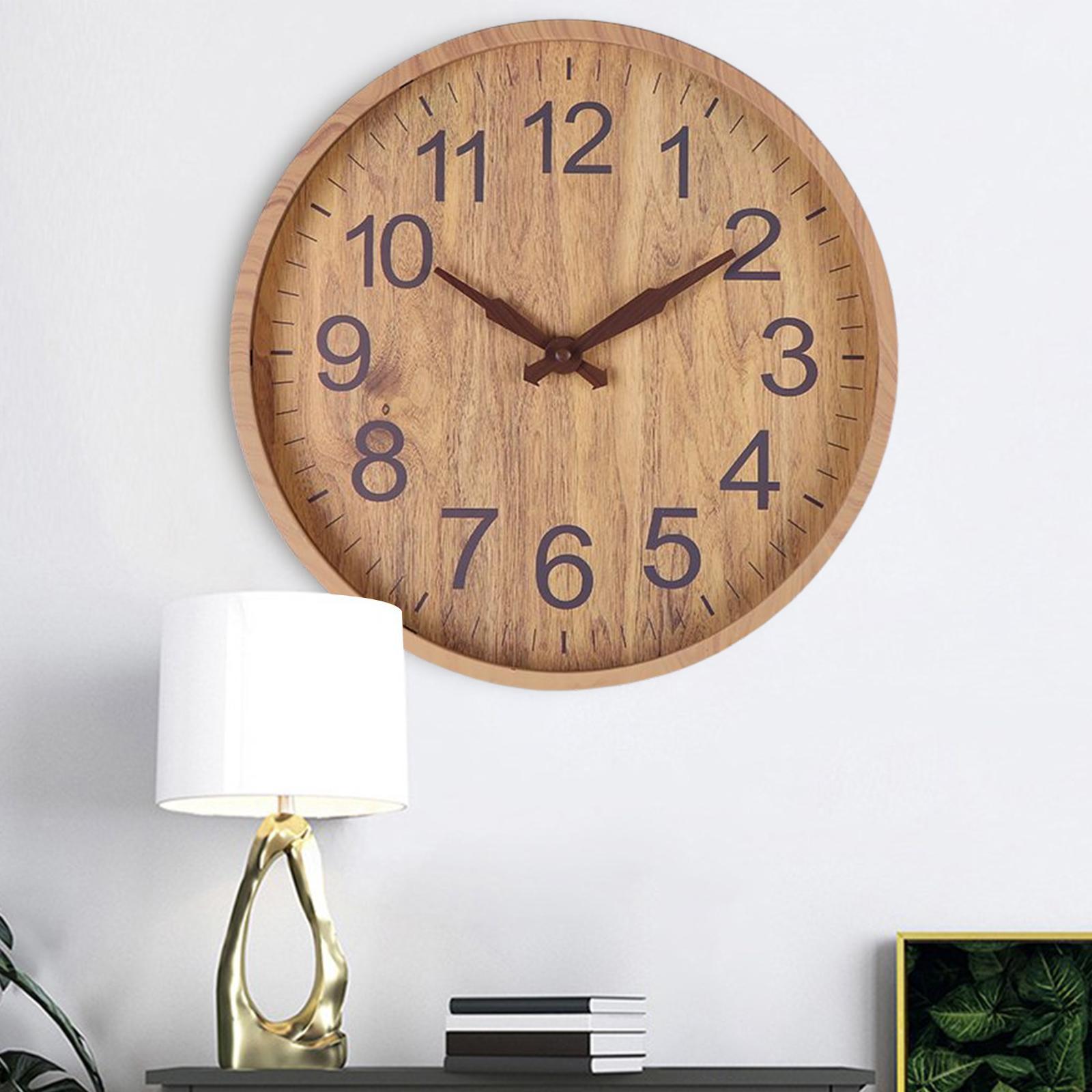 EcoTime handgemachte Holz-Uhr - natürliche Eleganz