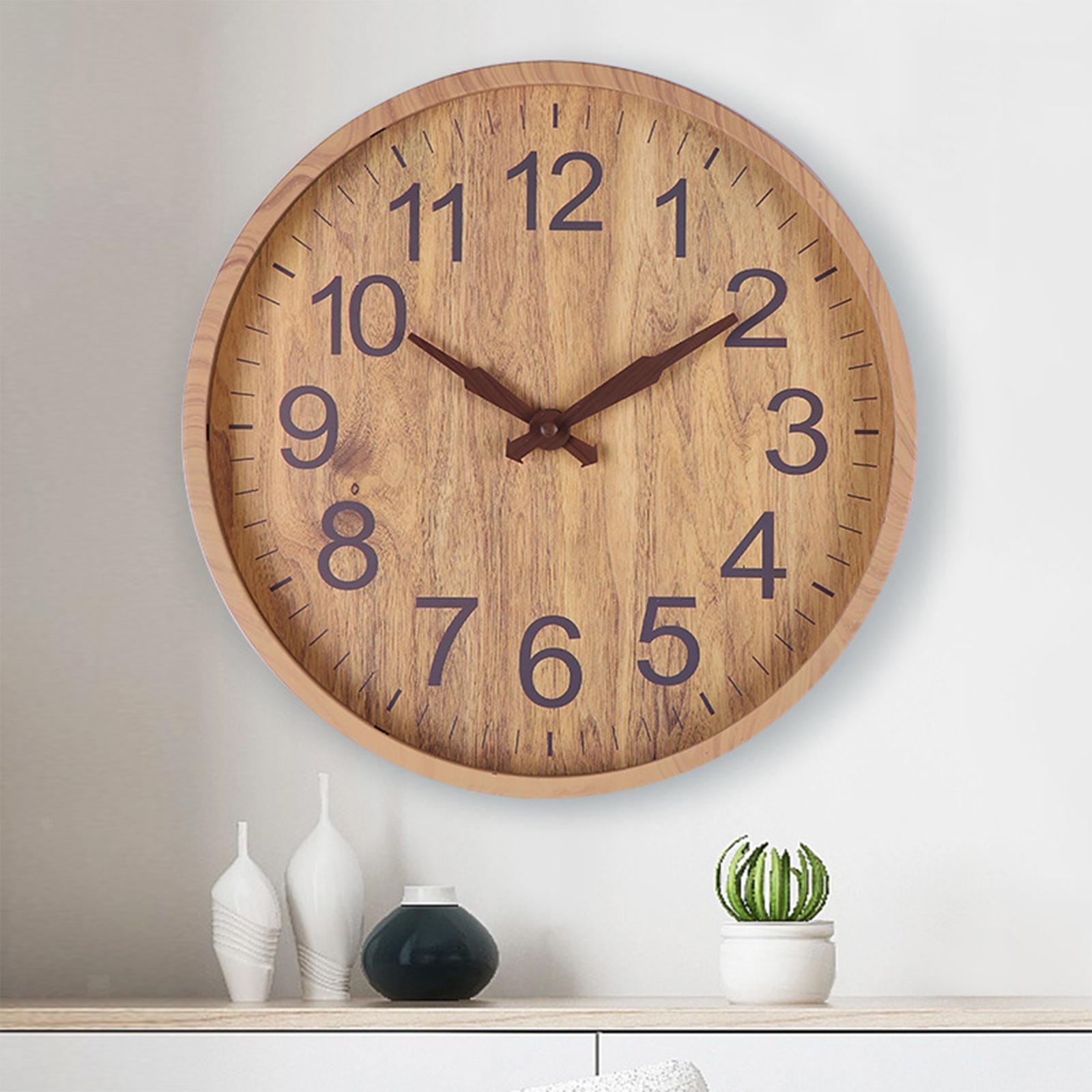 EcoTime handgemachte Holz-Uhr - natürliche Eleganz