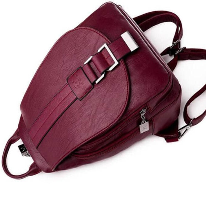 Sofia Leder Rucksack – Zeitlose Eleganz und Praktische Funktionalität