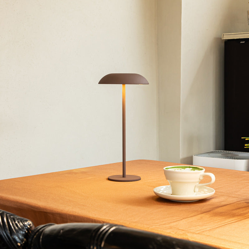 Orbella kabellose LED-Tischlampe mit Touchsteuerung – Elegantes rundes modernes Design