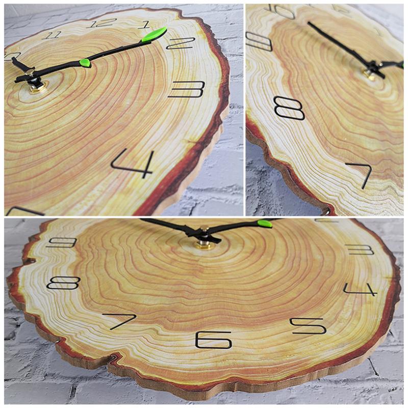 TimberTid Holz-Wanduhr – Zeitlose Eleganz für Ihr Zuhause