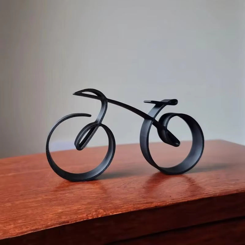 WireframeBike - Abstrakte Fahrradskulptur Einrichtung