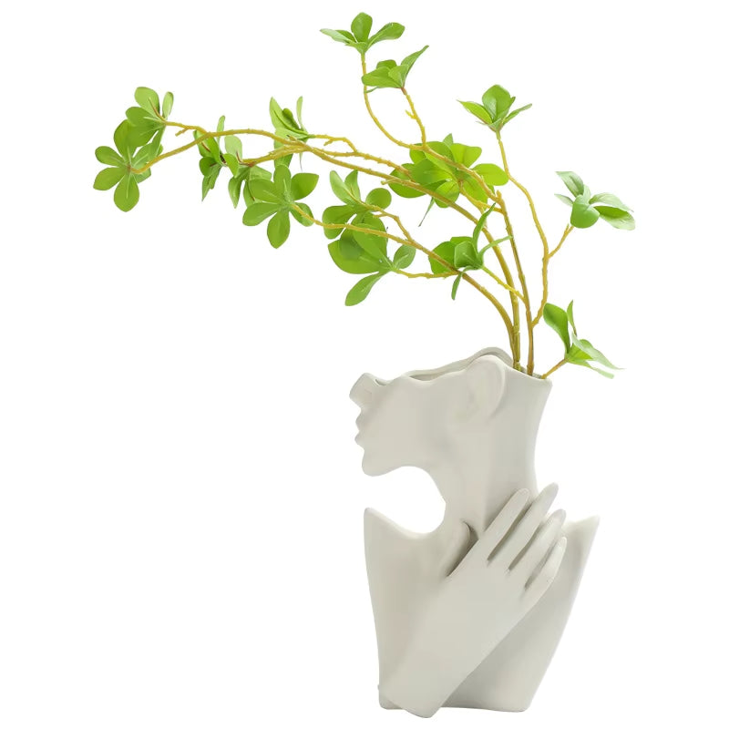 Gesichtsform Keramische Designvase