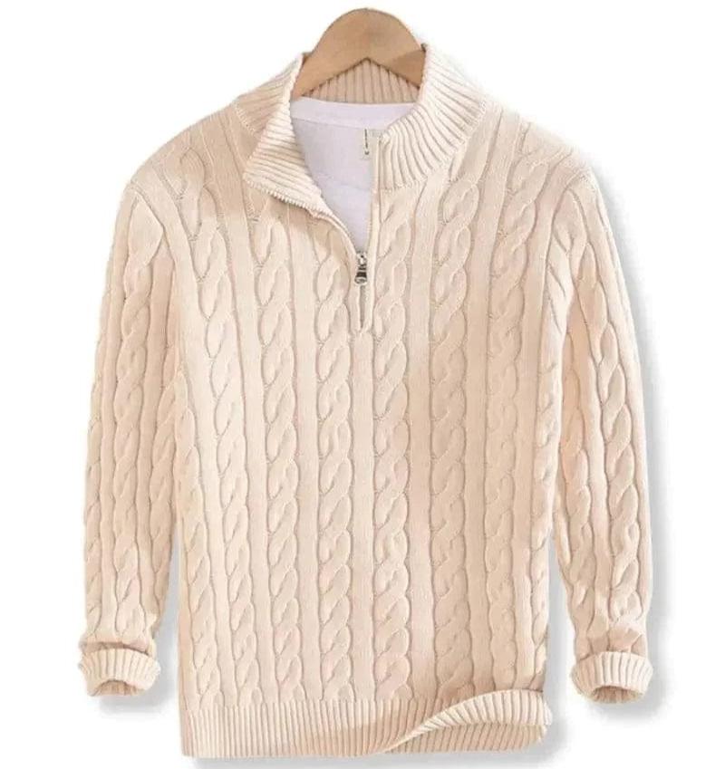 Lucas stilvoller Strickpullover