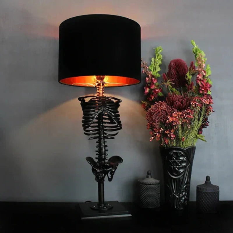 SkullGlow LED Schädel Tischlampe