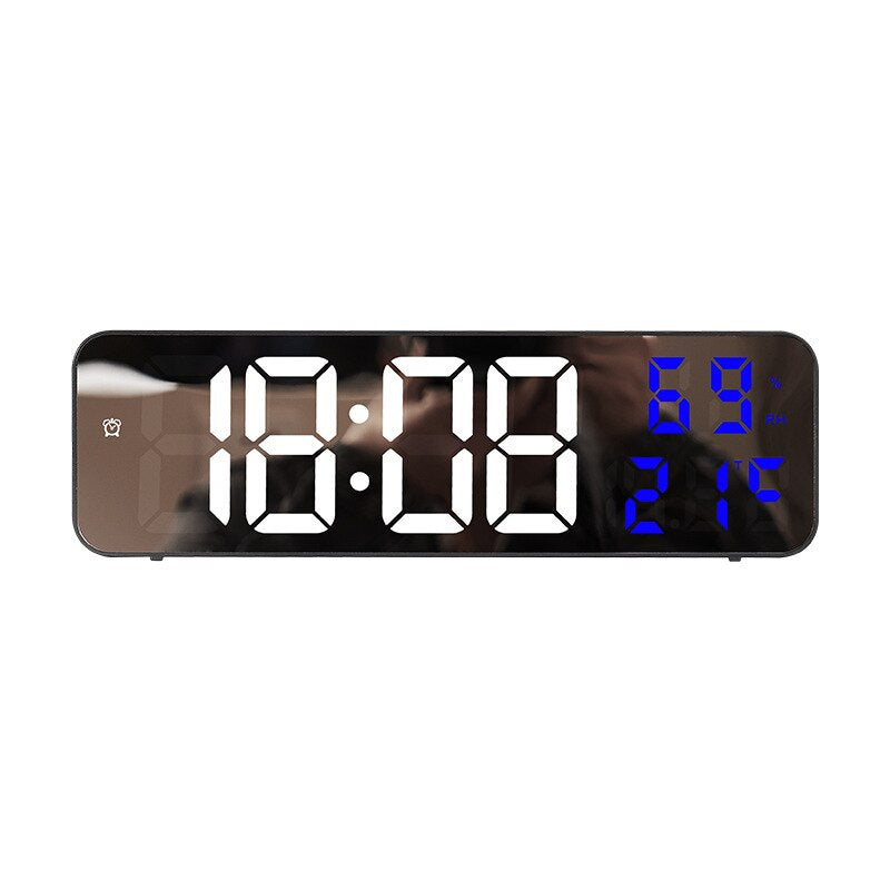 ClimaGlow Smart LED-Wanduhr – Überblick über Zeit und Klima