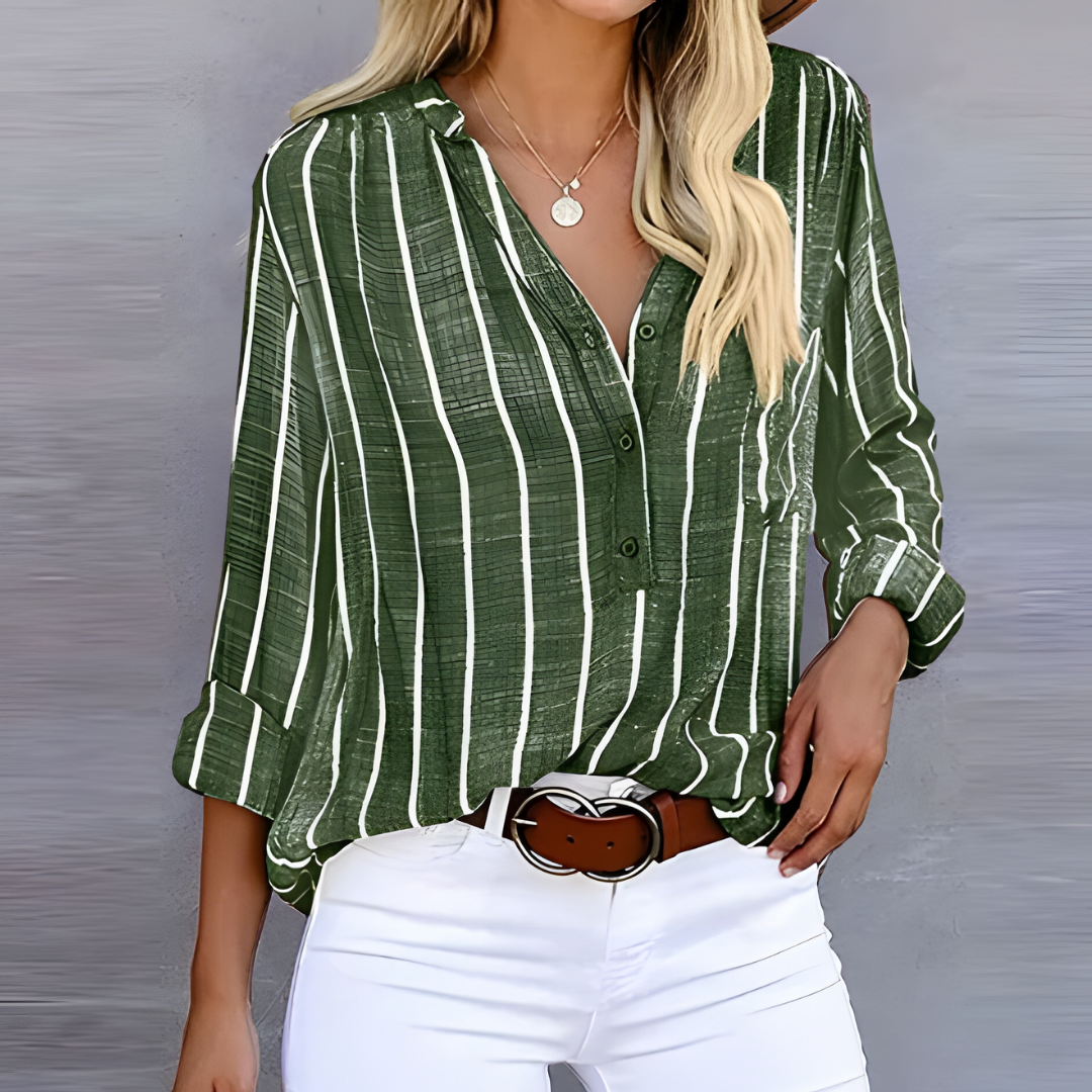 Luna Chic Bluse in sanften Pastellfarben