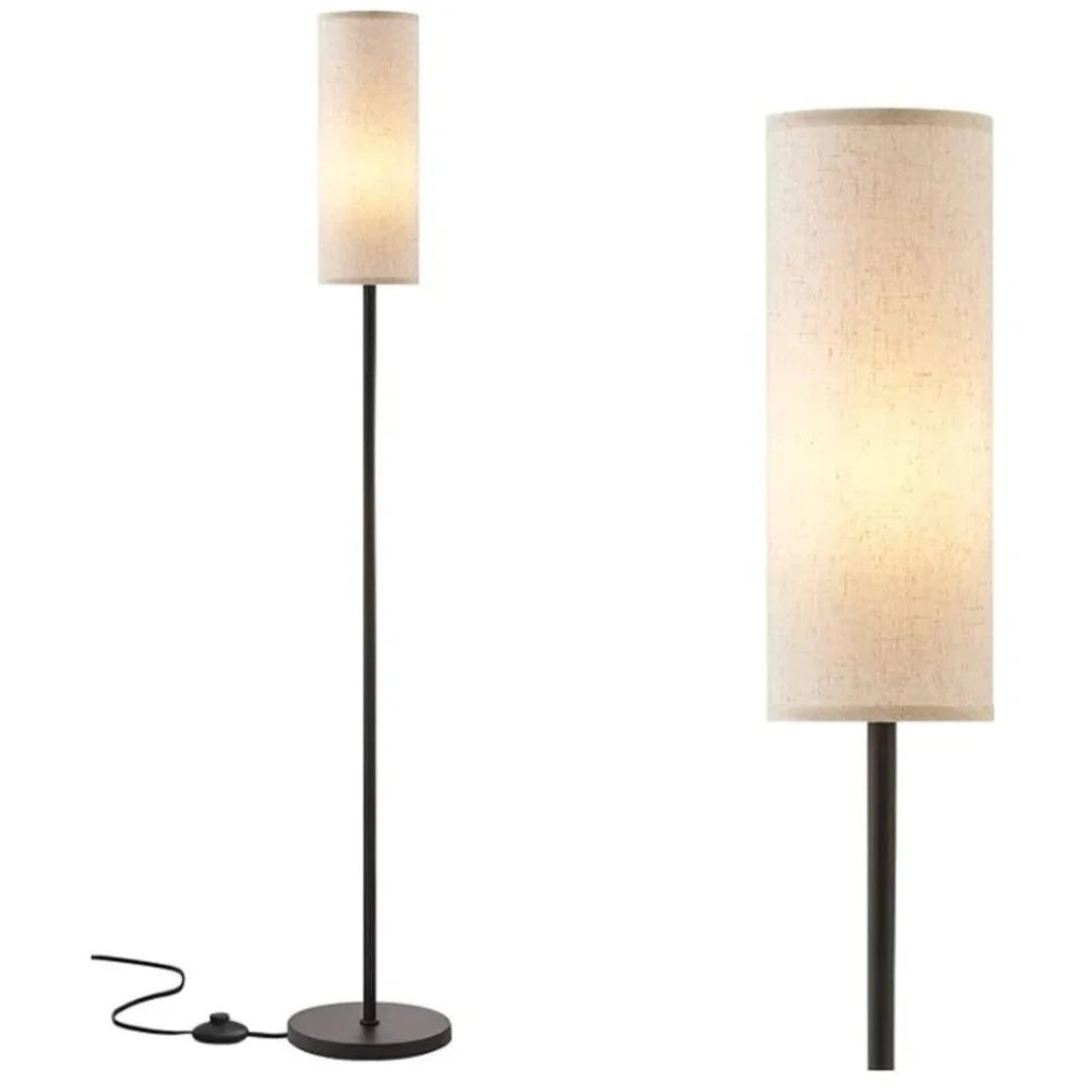 LumiCyl – Moderne Stehlampe mit zylindrischem Stoffschirm