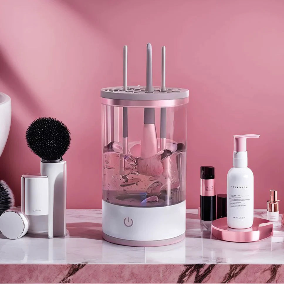 BristleCare - Schnelle und einfache Reinigung von Make-up-Pinseln für ultimative Hygiene