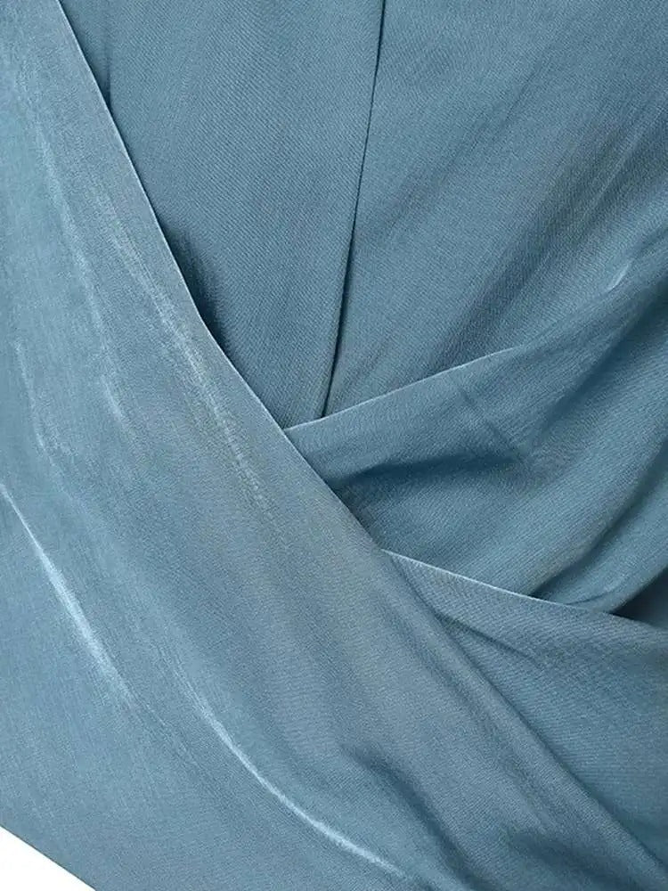 Talia - Schicke Damenwickelbluse mit langen Ärmeln
