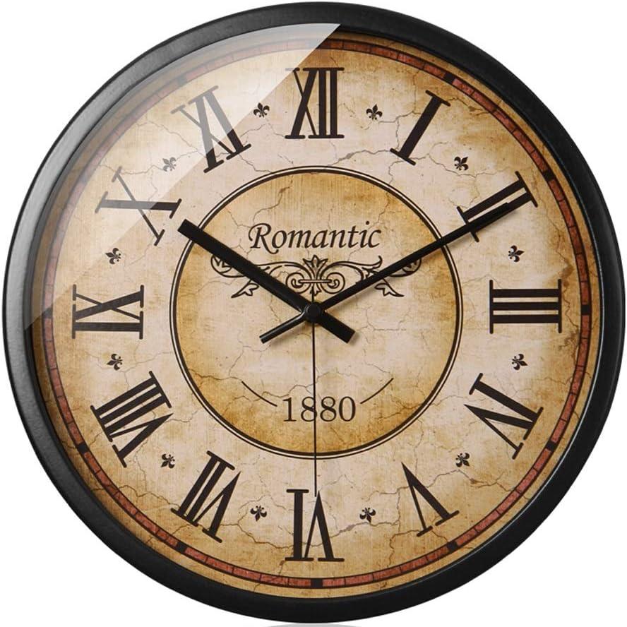 TimelessRoman – Vintage Wanduhr mit dekorativem Design