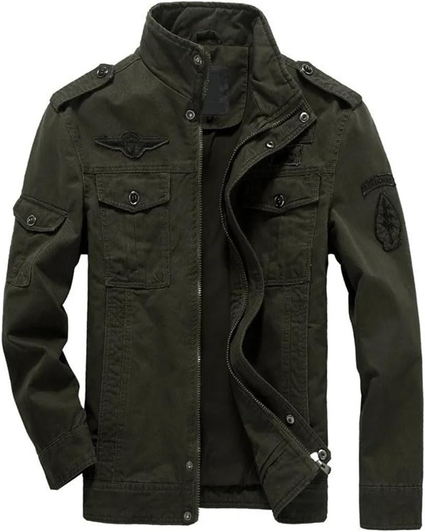Viktor Army Bomberjacke – Robuste und Stilvolle Herbstjacke für Männer