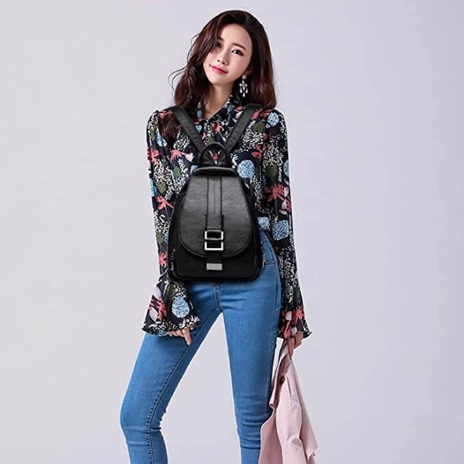 Sofia Leder Rucksack – Zeitlose Eleganz und Praktische Funktionalität