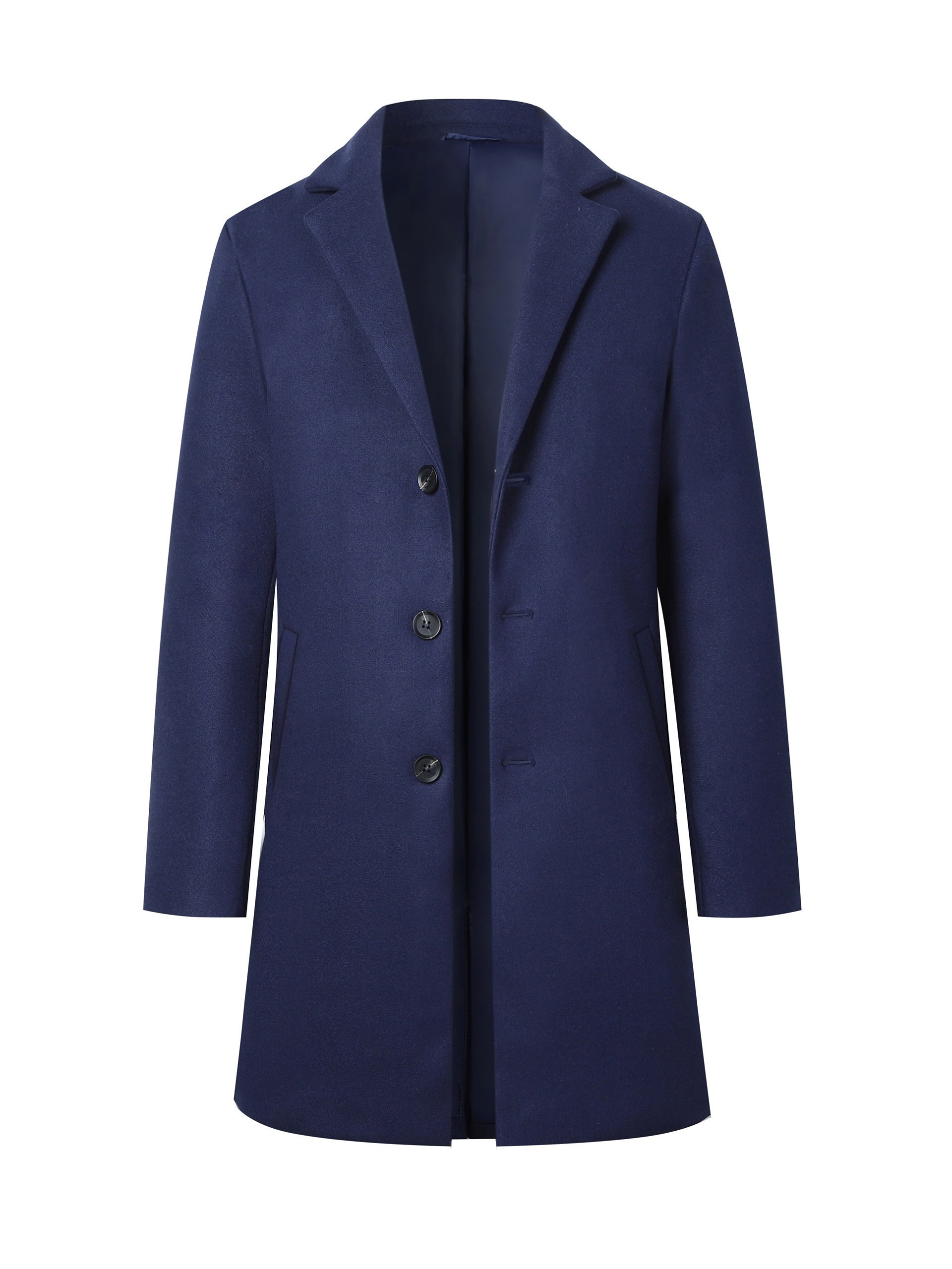 Hudson Klassischer Knopf-Trenchcoat