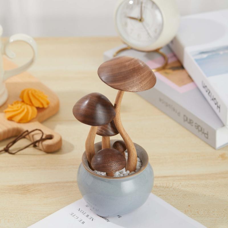 WhimsiShroom Innenraumdekoration – Verspielt Pilzarrangement