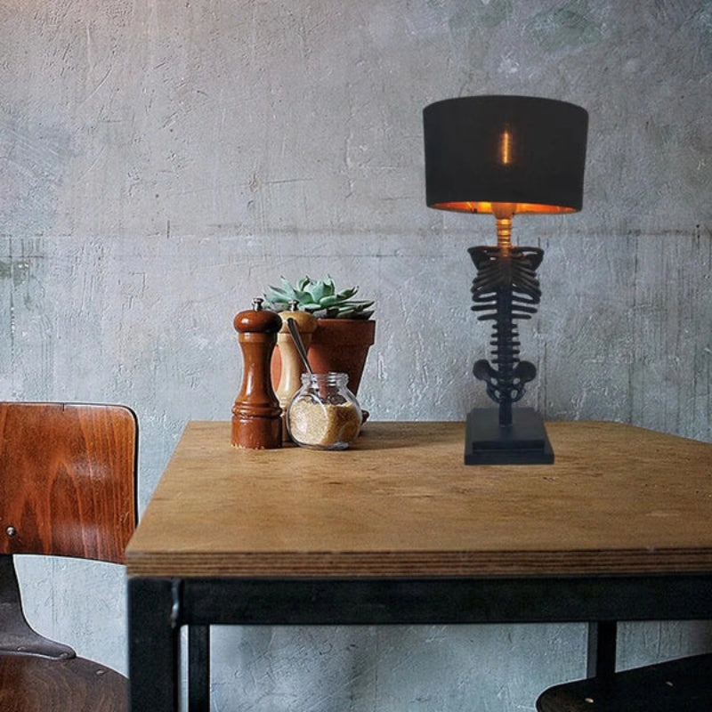 SkullGlow LED Schädel Tischlampe