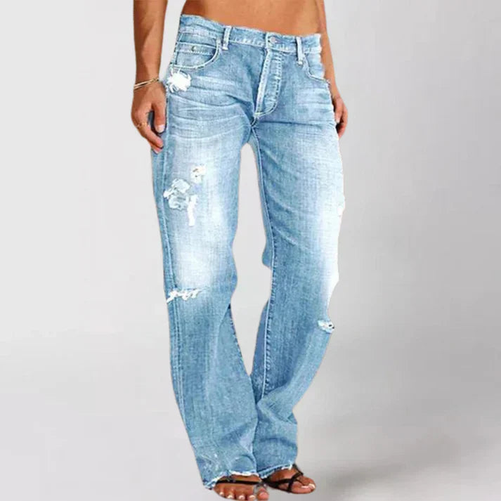 Emily Jeans mit weitem Bein