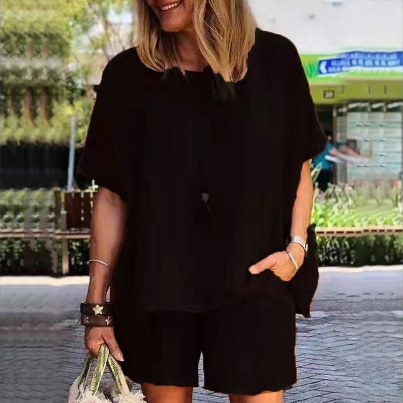 Lianna - Lässiges T-Shirt und kurze Hose